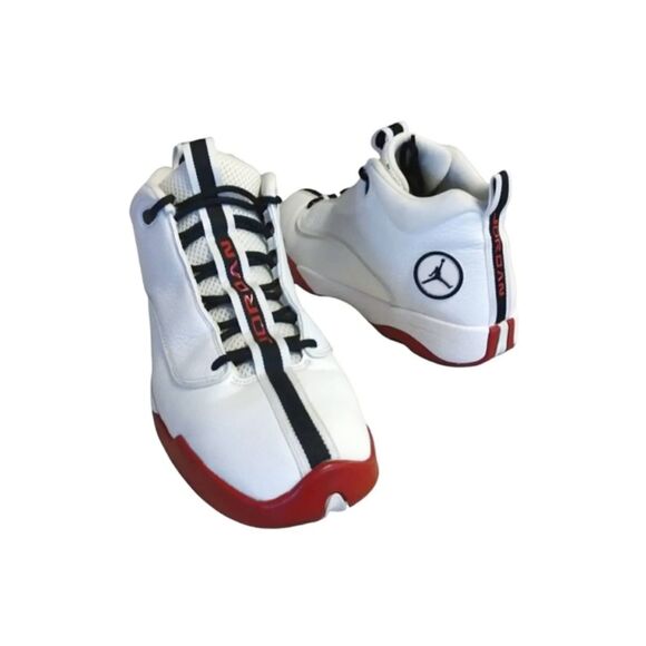 Nike Jordan Jumpman 2017 Pro Quick 932687-101 Sneakers SZ 10.5 White Red Black